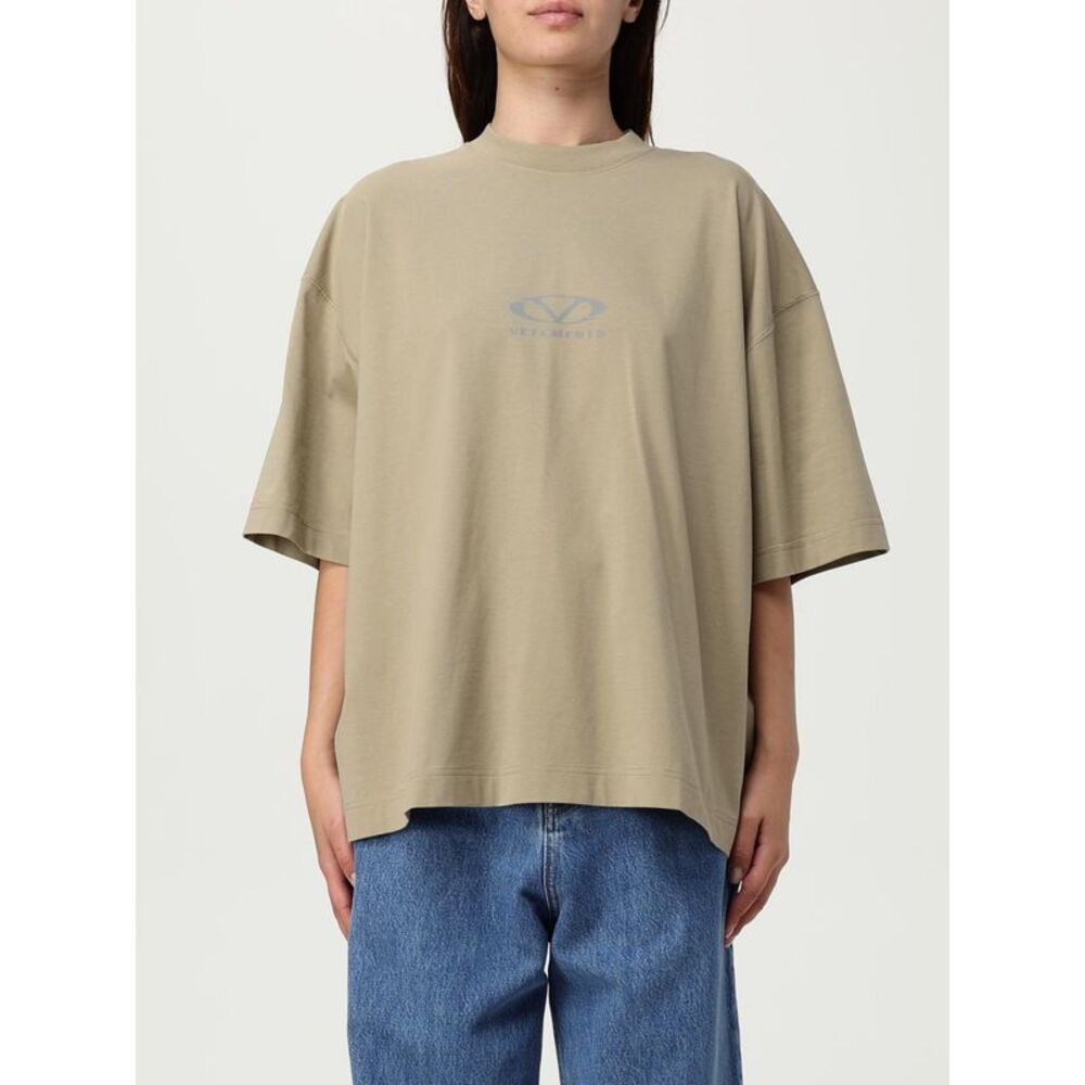 Vetements T-Shirt Woman Beige